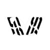 Laterali serbatoio trasparenti - BMW R1200 GS ADV (04-12) – Logo